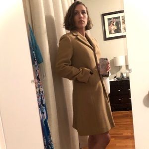 J. Crew wool/cashmere dress coat